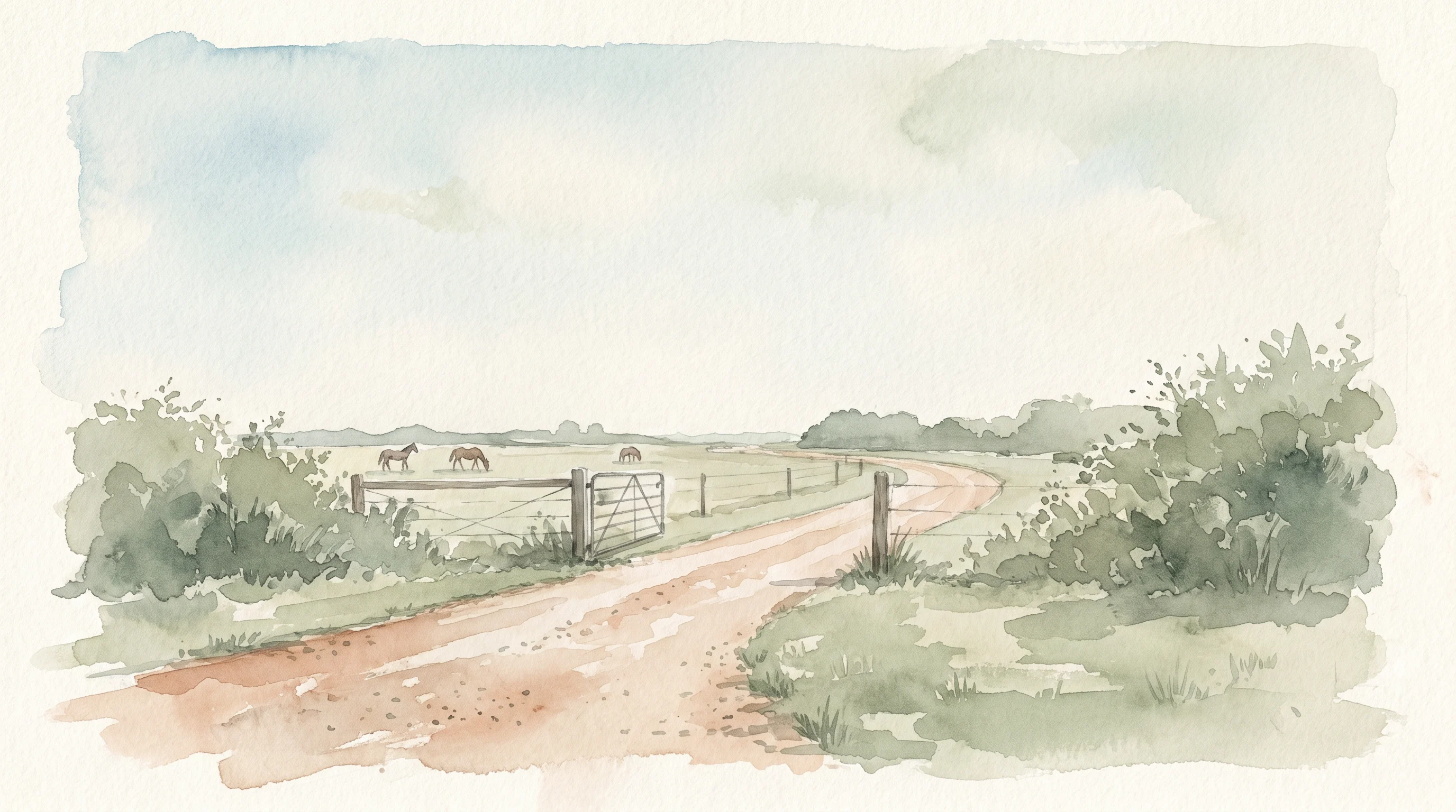 A watercolour of Glossodia in the Hawkesbury — its streets, river flats and access